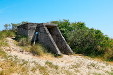 Borkum: Ostland – der alte Bunker.